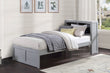 Orion Gray Twin Bookcase Bed - SET | B2063TF-1 | B2063TF-2 - Bien Home Furniture & Electronics