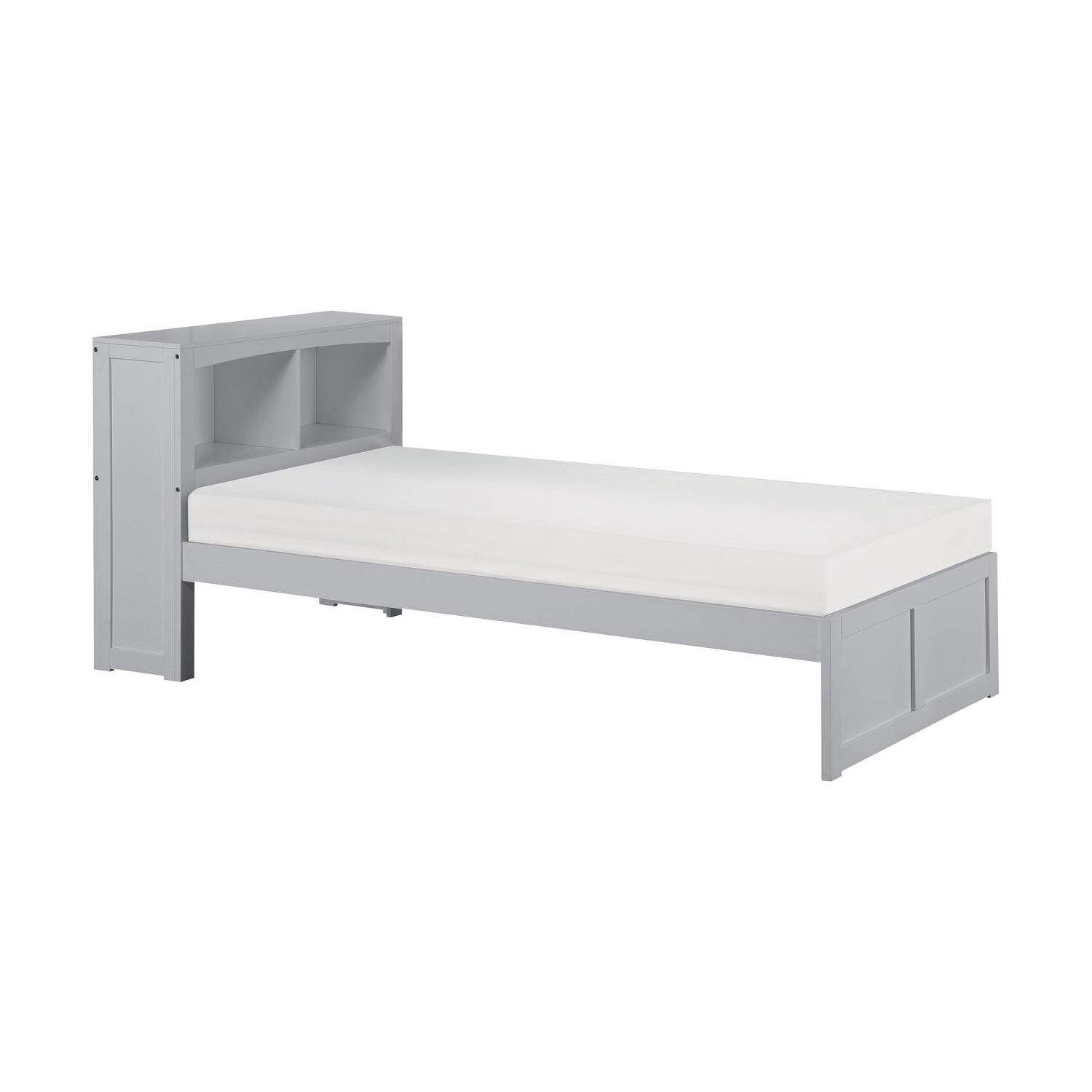 Orion Gray Twin Bookcase Bed - SET | B2063TF-1 | B2063TF-2 - Bien Home Furniture &amp; Electronics
