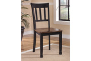 Owingsville Black/Brown Dining Chair, Set of 2 - D580-02 - Bien Home Furniture & Electronics