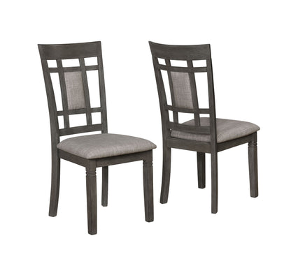 Paige Gray 6-Piece Dining Set - 2325SET-GY - Bien Home Furniture &amp; Electronics