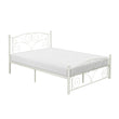 Pallina White Full Metal Platfom Bed - 2021FW-1 - Bien Home Furniture & Electronics