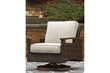 Paradise Trail Medium Brown Swivel Lounge Chair, Set of 2 - P750-821 - Bien Home Furniture & Electronics