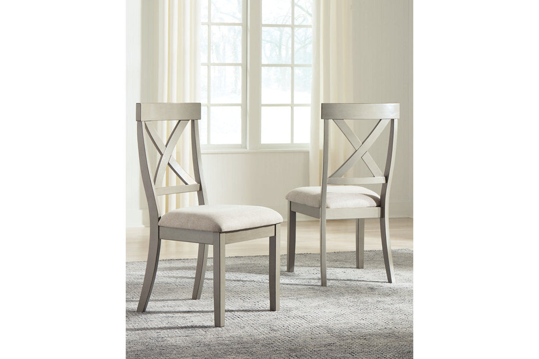 Parellen Gray Dining Chair, Set of 2 - D291-01 - Bien Home Furniture & Electronics
