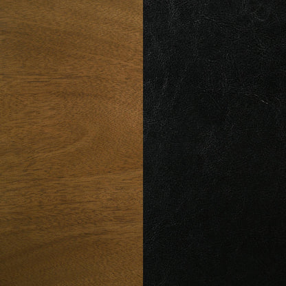 Parkwood 5-piece Dining Set with Square Table and Slat Back Side Chairs Honey Brown and Black - 150400 - Bien Home Furniture &amp; Electronics