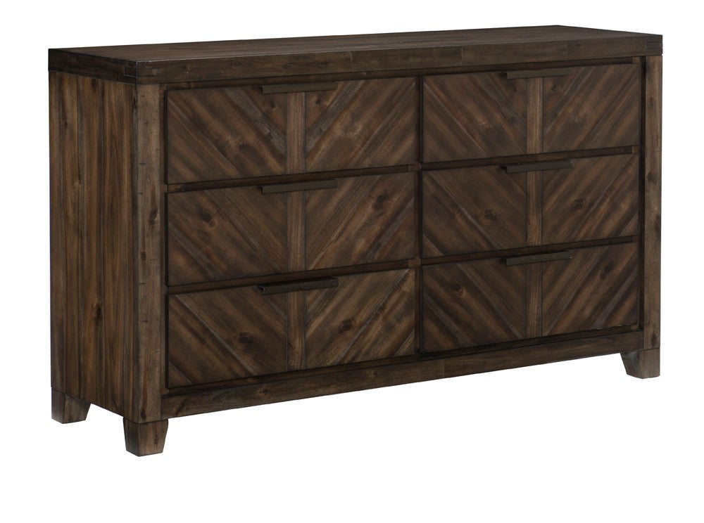 Parnell Rustic Dresser - 1648-5 - Bien Home Furniture &amp; Electronics
