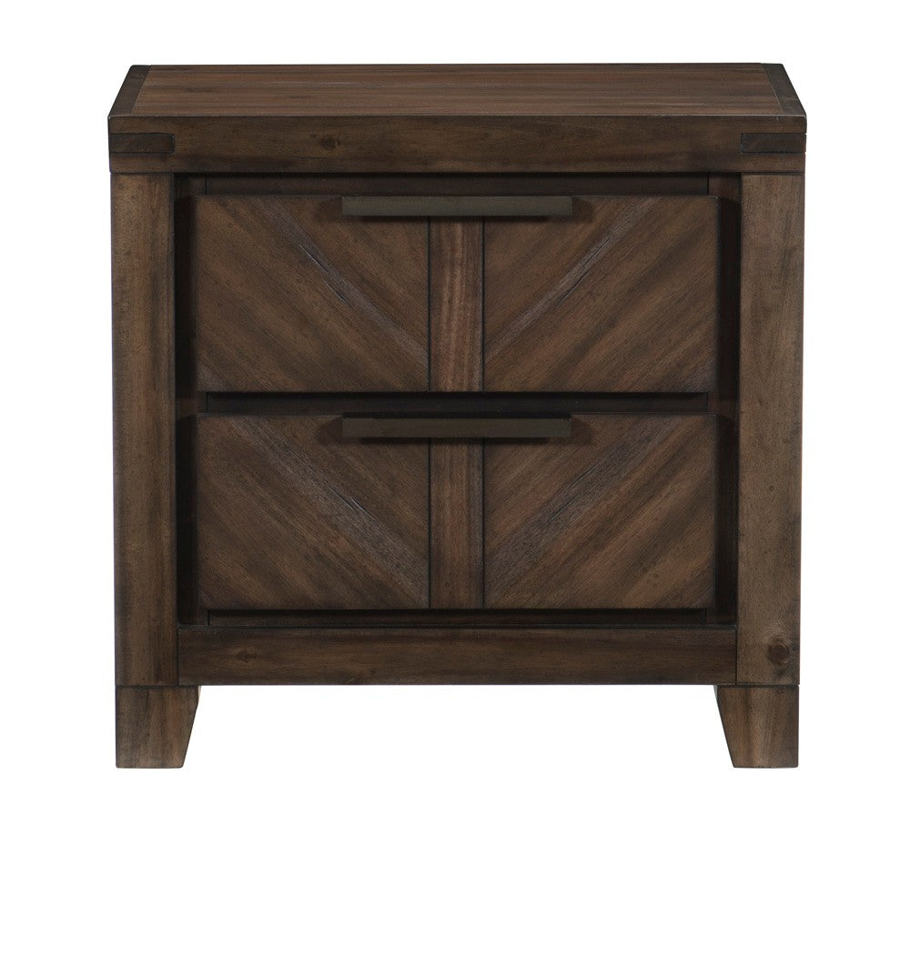 Parnell Rustic Nightstand - 1648-4 - Bien Home Furniture &amp; Electronics