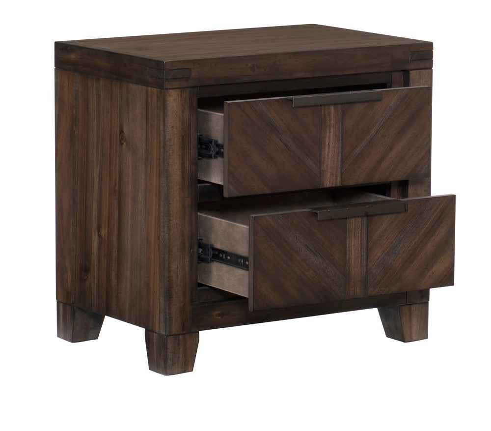 Parnell Rustic Nightstand - 1648-4 - Bien Home Furniture &amp; Electronics