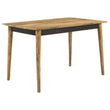Partridge Natural Sheesham Rectangular Counter Height Table - 110578 - Bien Home Furniture & Electronics