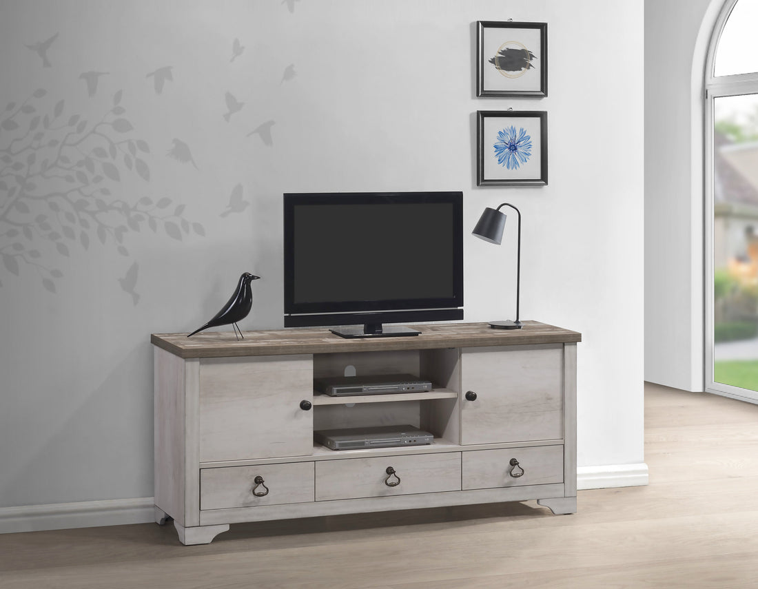 Patterson Driftwood 65&quot; TV Stand - B3050-7 - Bien Home Furniture &amp; Electronics