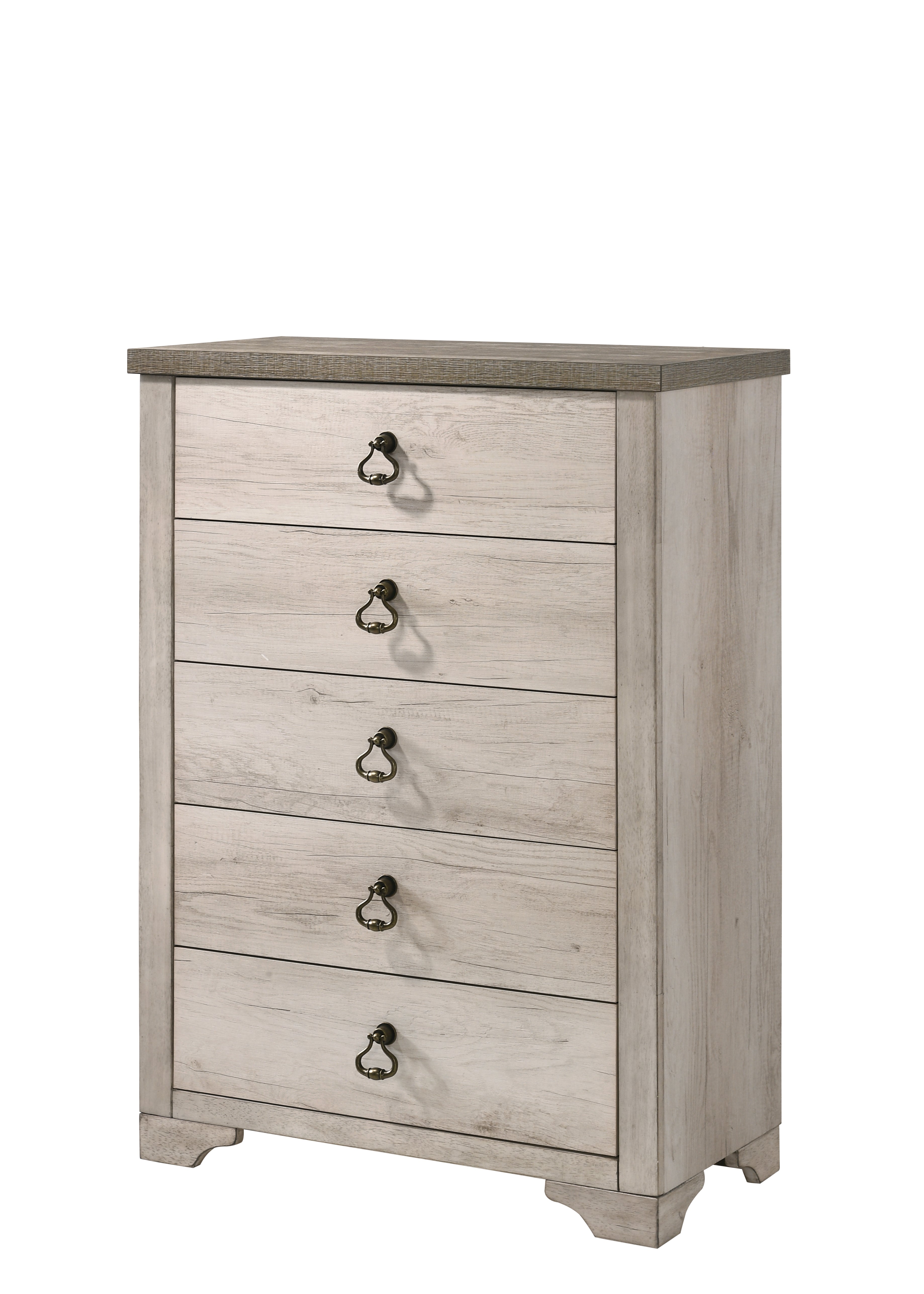 Patterson Driftwood Chest - B3050-4 - Bien Home Furniture &amp; Electronics