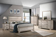 Patterson Driftwood Panel Bedroom Set - SET | B3050-Q-HBFB | B3050-KQ-RAIL | B3050-2 | B3050-4 - Bien Home Furniture & Electronics