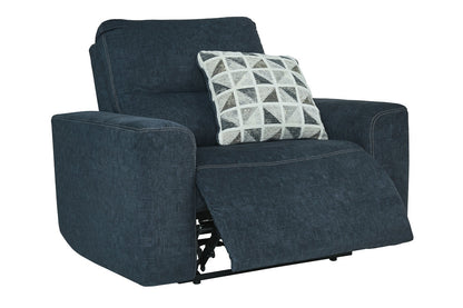 Paulestein Denim Oversized Power Recliner - 1550482 - Bien Home Furniture &amp; Electronics