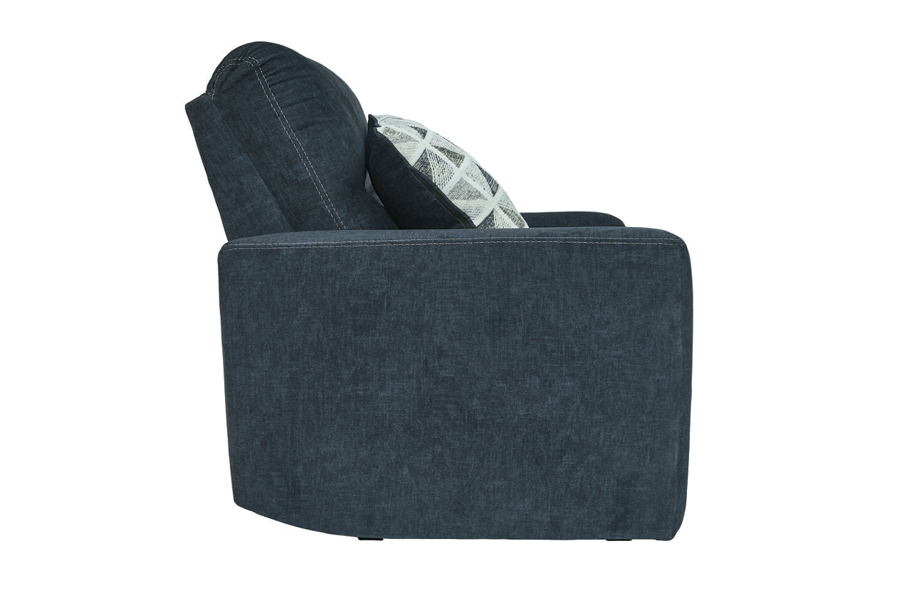 Paulestein Denim Oversized Power Recliner - 1550482 - Bien Home Furniture &amp; Electronics