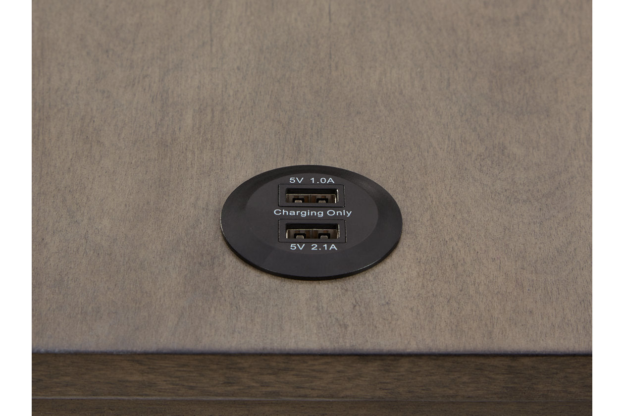 Paulrich Antique Gray Accent Table - A4000298 - Bien Home Furniture &amp; Electronics