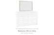 Paxberry Whitewash Bedroom Mirror (Mirror Only) - B181-26 - Bien Home Furniture & Electronics