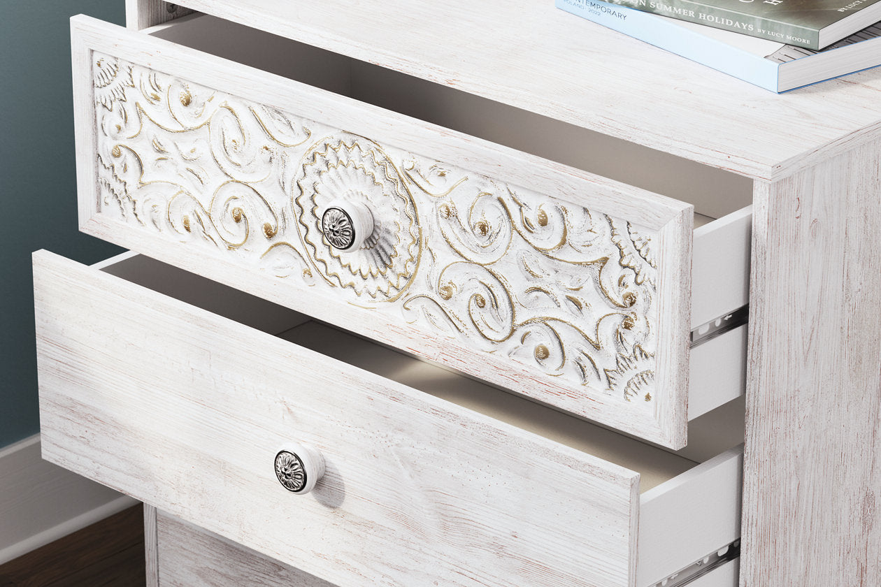 Paxberry Whitewash Chest of Drawers - EA1811-243 - Bien Home Furniture &amp; Electronics