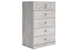Paxberry Whitewash Chest of Drawers - EB1811-245 - Bien Home Furniture & Electronics