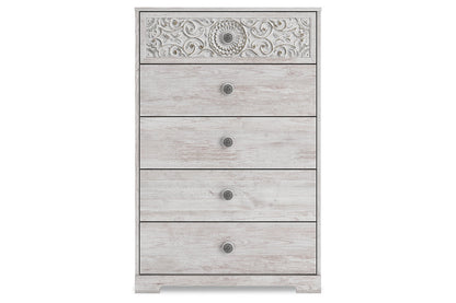 Paxberry Whitewash Chest of Drawers - EB1811-245 - Bien Home Furniture &amp; Electronics