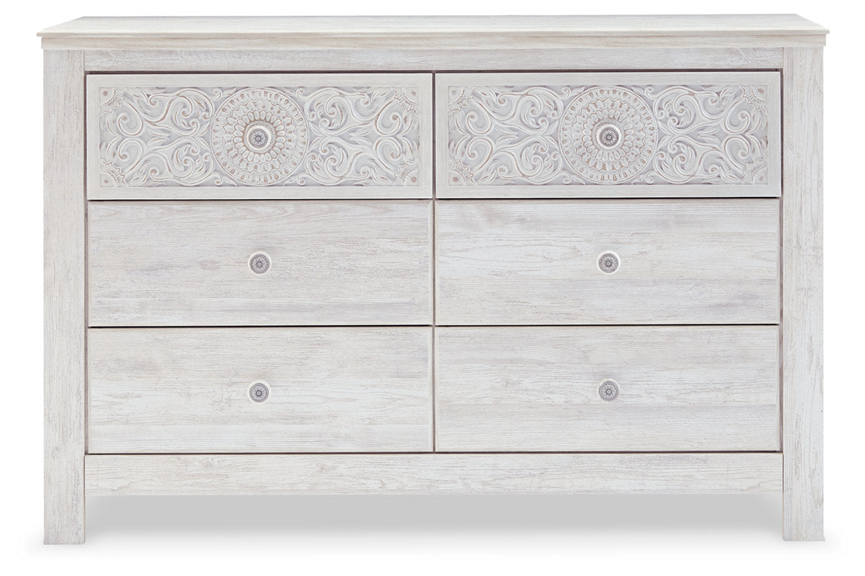 Paxberry Whitewash Dresser - B181-31 - Bien Home Furniture &amp; Electronics