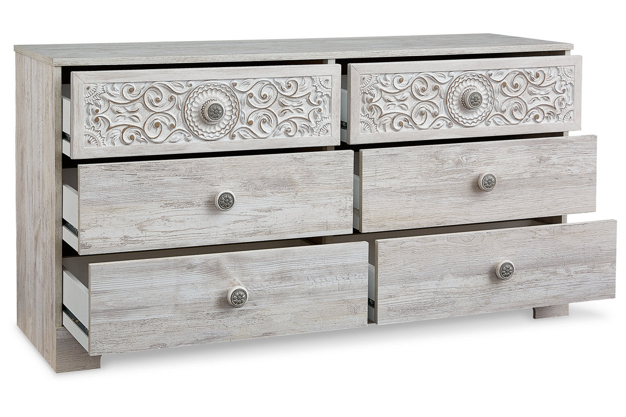 Paxberry Whitewash Dresser - EB1811-131 - Bien Home Furniture &amp; Electronics