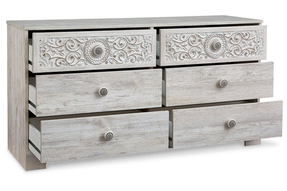 Paxberry Whitewash Dresser - EB1811-131 - Bien Home Furniture &amp; Electronics