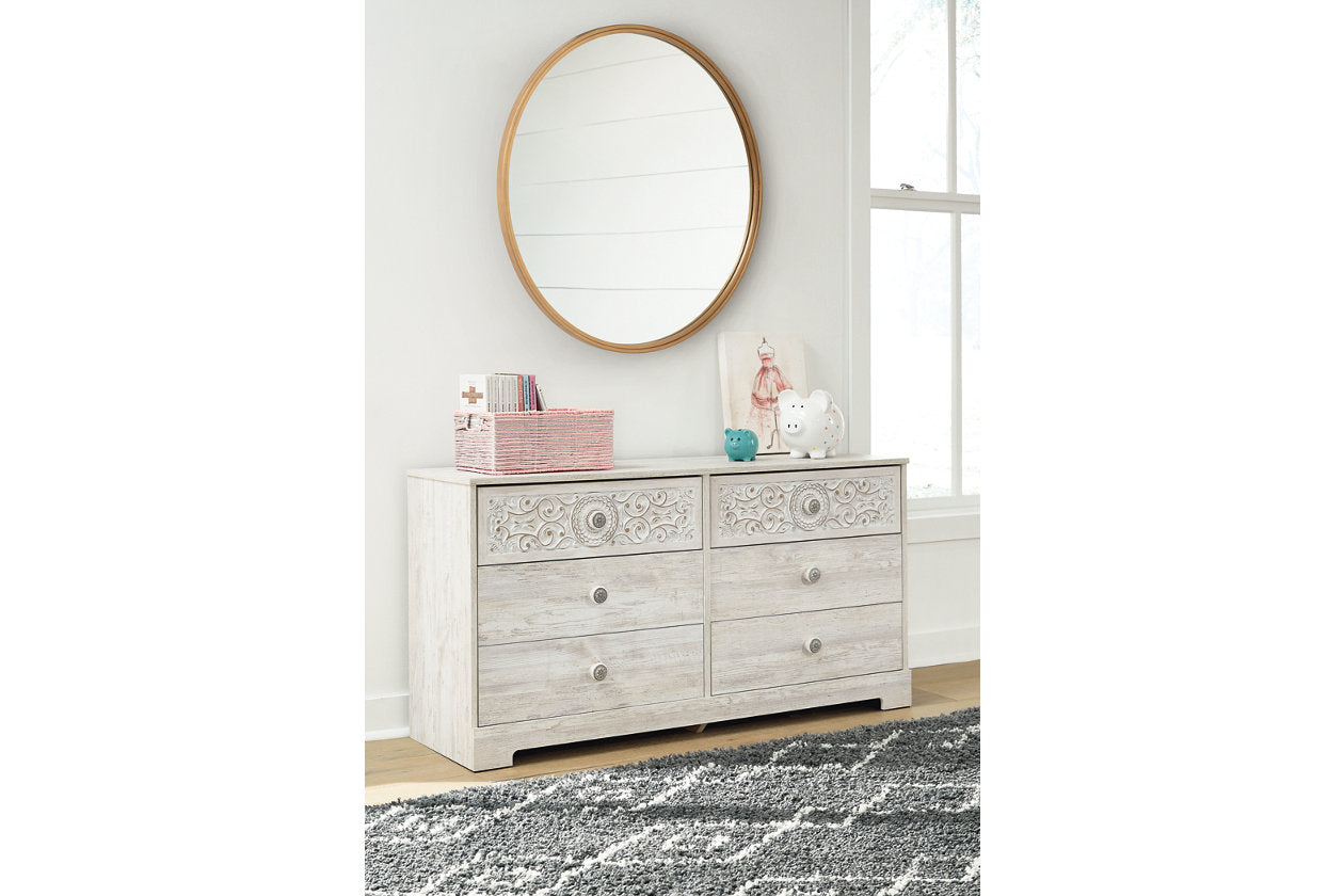Paxberry Whitewash Dresser - EB1811-131 - Bien Home Furniture &amp; Electronics