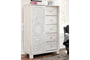 Paxberry Whitewash Dressing Chest - B181-48 - Bien Home Furniture & Electronics