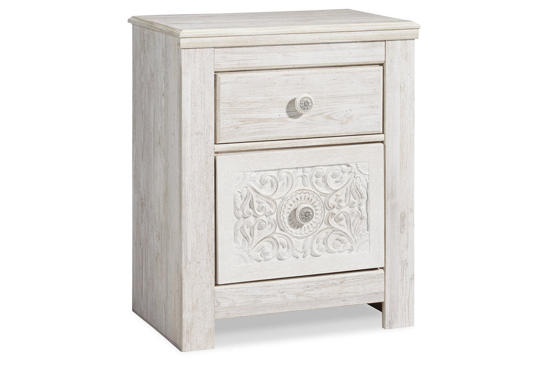 Paxberry Whitewash Nightstand - B181-92 - Bien Home Furniture &amp; Electronics