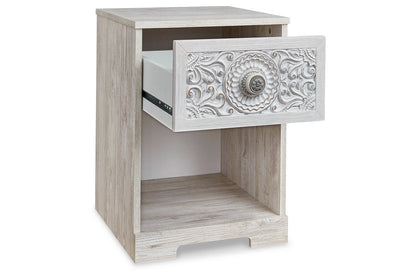 Paxberry Whitewash Nightstand - EB1811-191 - Bien Home Furniture &amp; Electronics