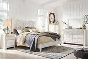 Paxberry Whitewash Panel Bedroom Set - SET | B181-54 | B181-57 | B181-31 | B181-36 - Bien Home Furniture & Electronics