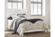 Paxberry Whitewash Queen Panel Bed - SET | B181-54 | B181-57 - Bien Home Furniture & Electronics