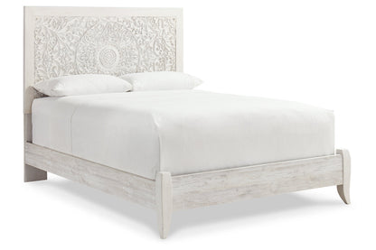 Paxberry Whitewash Queen Panel Headboard - B181-57 - Bien Home Furniture &amp; Electronics