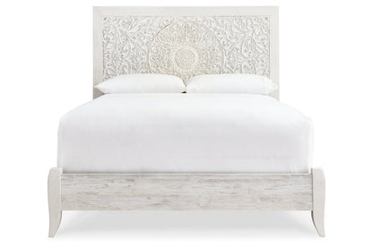 Paxberry Whitewash Queen Panel Headboard - B181-57 - Bien Home Furniture &amp; Electronics