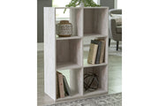 Paxberry Whitewash Six Cube Organizer - EA1811-3X2 - Bien Home Furniture & Electronics