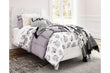 Paxberry Whitewash Twin Panel Bed - SET | B181-52 | B181-53 - Bien Home Furniture & Electronics