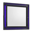 Penelope Black Rectangular Dresser Mirror - 223574 - Bien Home Furniture & Electronics
