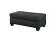 Phelps Dark Gray Ottoman - 9789DG-4 - Bien Home Furniture & Electronics