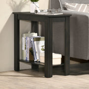 Pierce Charcoal Chairside Table - 7710-CHAR - Bien Home Furniture & Electronics