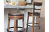 Pinnadel Light Brown Bar Height Barstool - D542-130 - Bien Home Furniture & Electronics