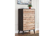 Piperton Two-tone Brown/Black Chest of Drawers - EB5514-245 - Bien Home Furniture & Electronics