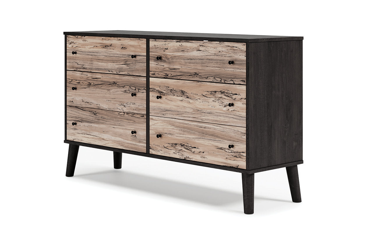 Piperton Two-tone Brown/Black Dresser - EB5514-231 - Bien Home Furniture &amp; Electronics