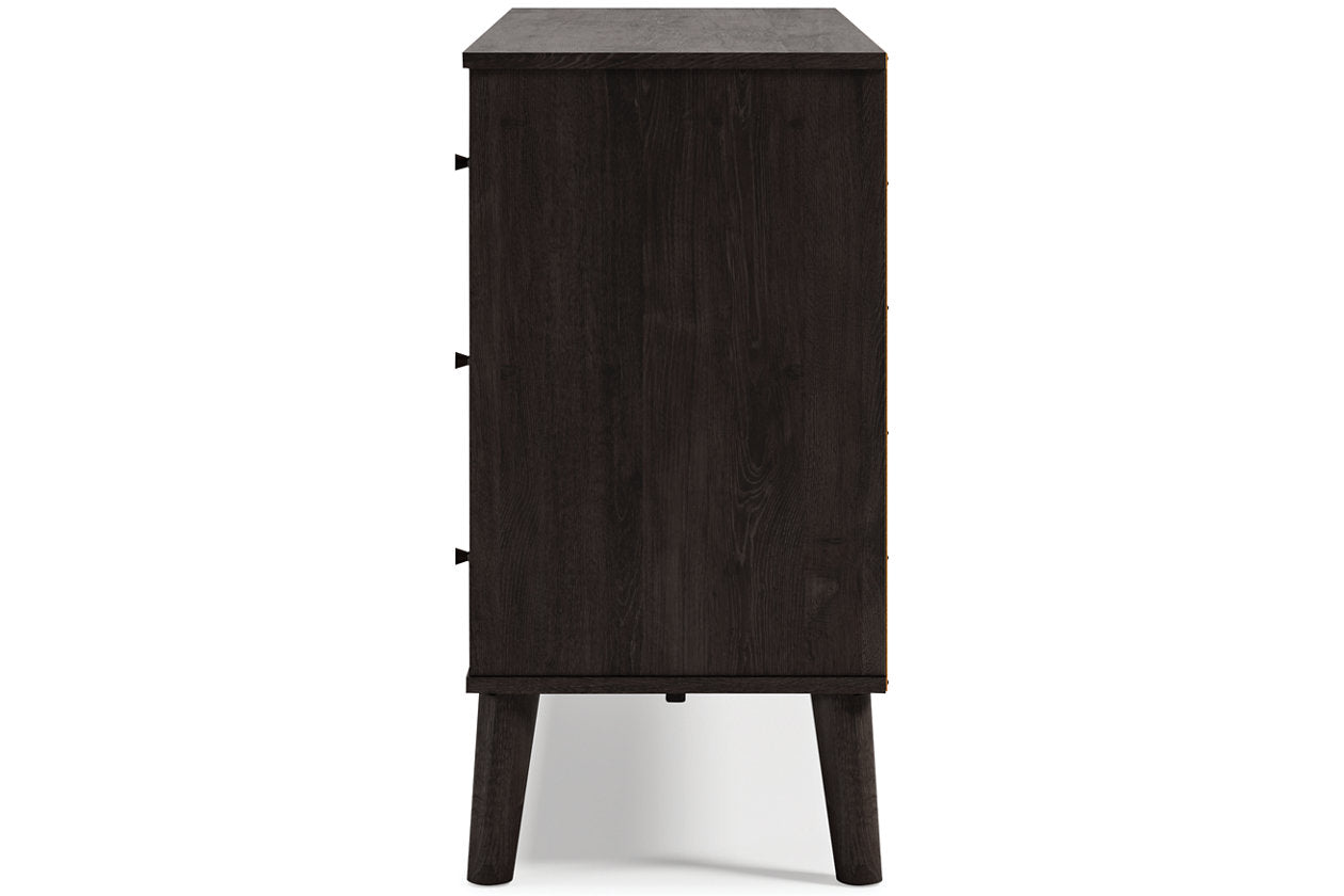 Piperton Two-tone Brown/Black Dresser - EB5514-231 - Bien Home Furniture &amp; Electronics