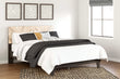 Piperton Two-tone Brown/Black Queen Panel Platform Bed - SET | EB5514-113 | EB5514-157 - Bien Home Furniture & Electronics