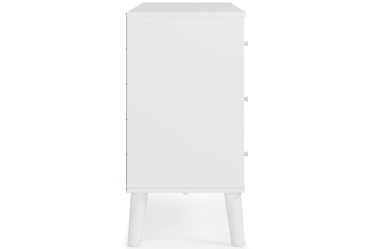 Piperton Two-tone Brown/White Dresser - EB1221-231 - Bien Home Furniture &amp; Electronics