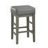 Pittsville Gray/Espresso Counter Height Stool, Set of 2 - 5684GY-24 - Bien Home Furniture & Electronics