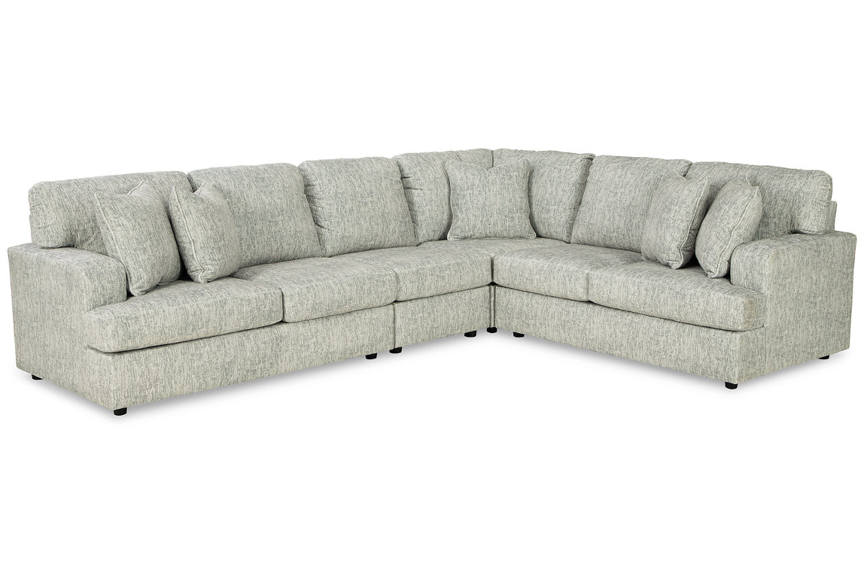 Playwrite Gray 4-Piece Sectional - SET | 2730455 | 2730456 | 2730477 | 2730446 - Bien Home Furniture &amp; Electronics