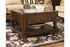 Porter Rustic Brown Coffee Table with Lift Top - T697-0 - Bien Home Furniture & Electronics