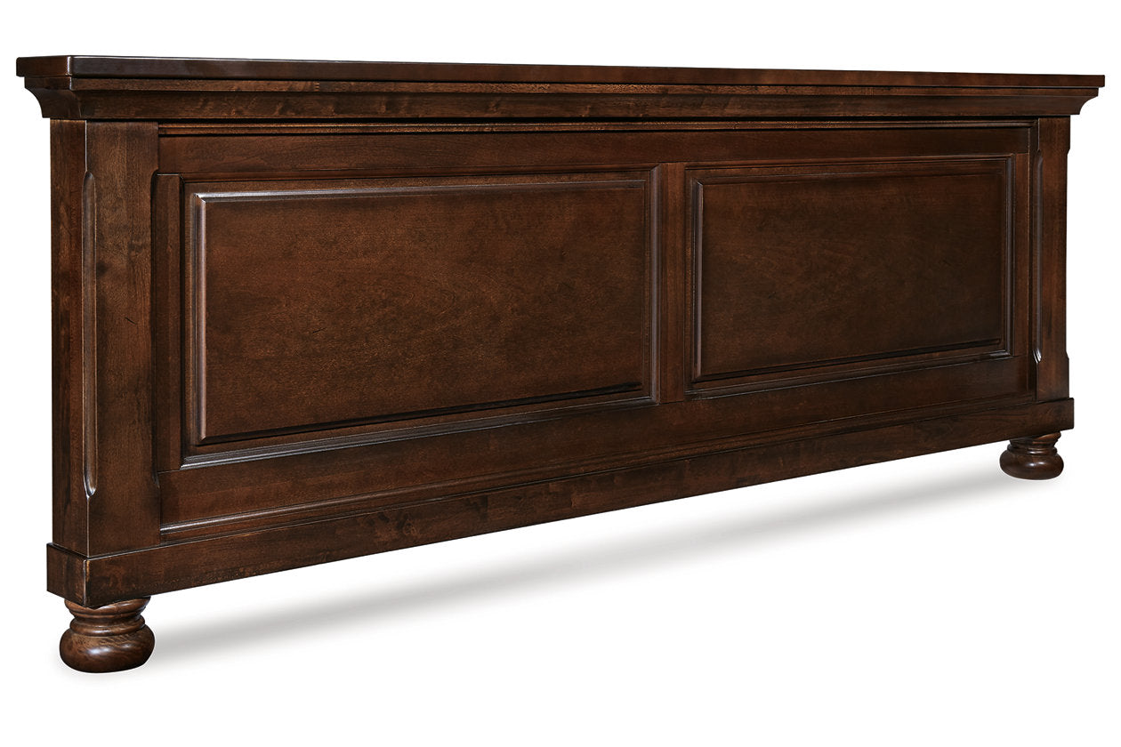 Porter Rustic Brown King/California King Panel Footboard - B697-56 - Bien Home Furniture &amp; Electronics