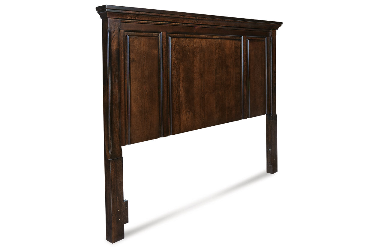Porter Rustic Brown King/California King Panel Headboard - B697-58 - Bien Home Furniture &amp; Electronics