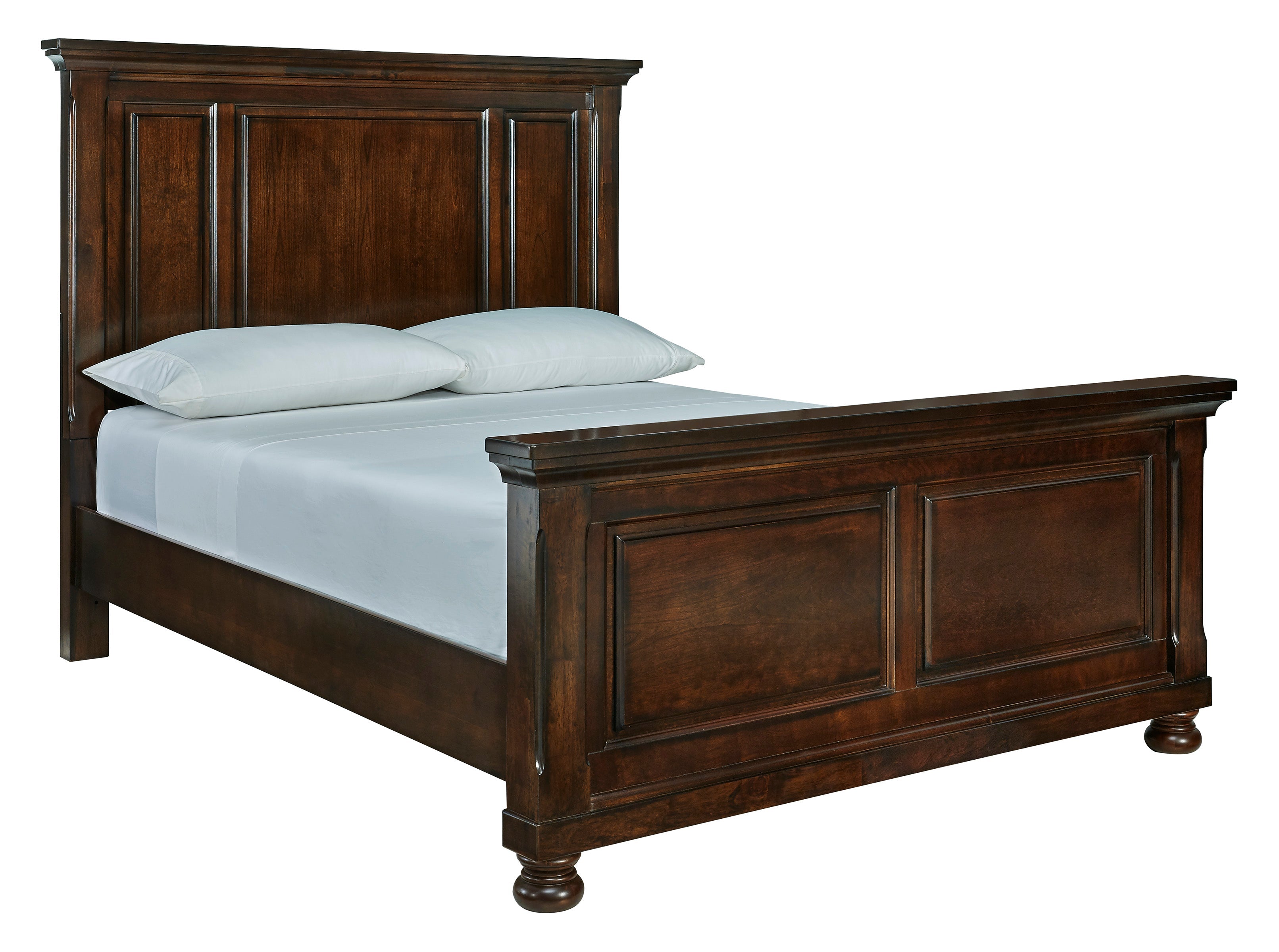 Porter Rustic Brown Panel Bedroom Set - SET | B697-54 | B697-57 | B697-96 | B697-31 | B697-92 - Bien Home Furniture &amp; Electronics